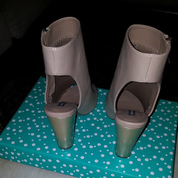 Peeptoe Ankle Boot - Picture 2 of 3